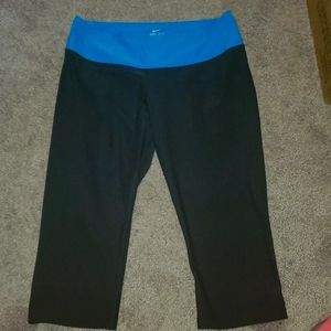Nike Dri fit Capri pants.